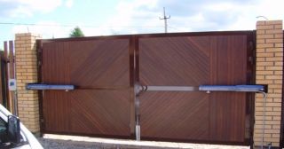 Купить распашные ворота из сэндвич-панелей Карталы, цена от 2760 руб.
