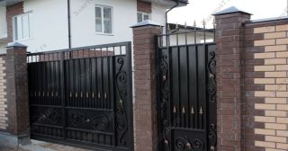Купить распашные ворота кованные Карталы, цена от 4842 руб.